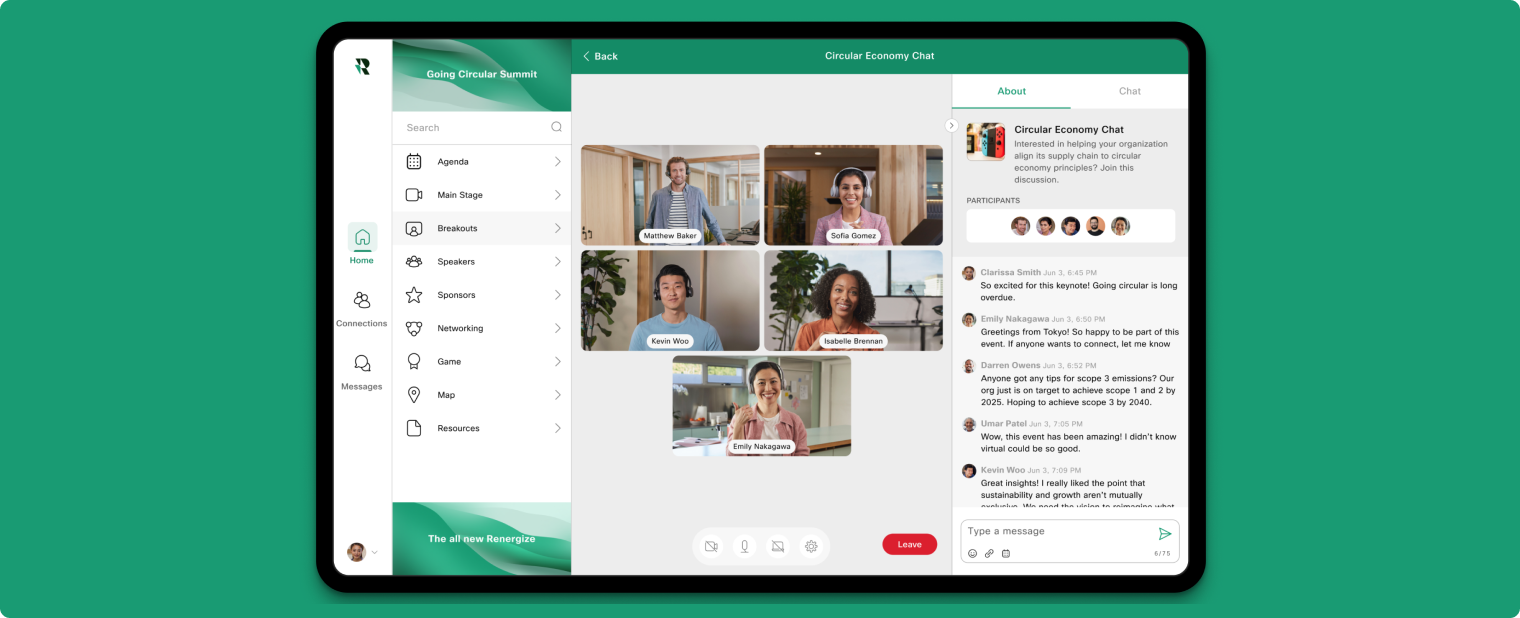 Webex Events is another flexible event management tool